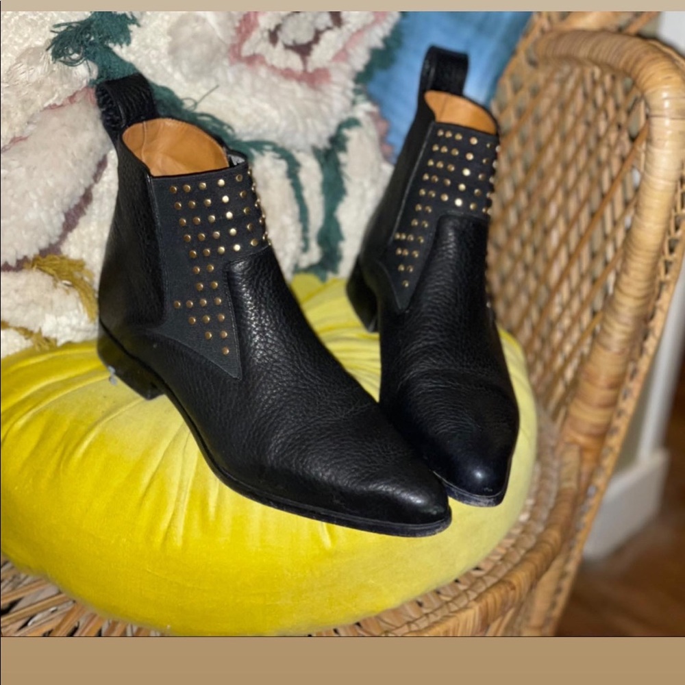 Chloe leather boots